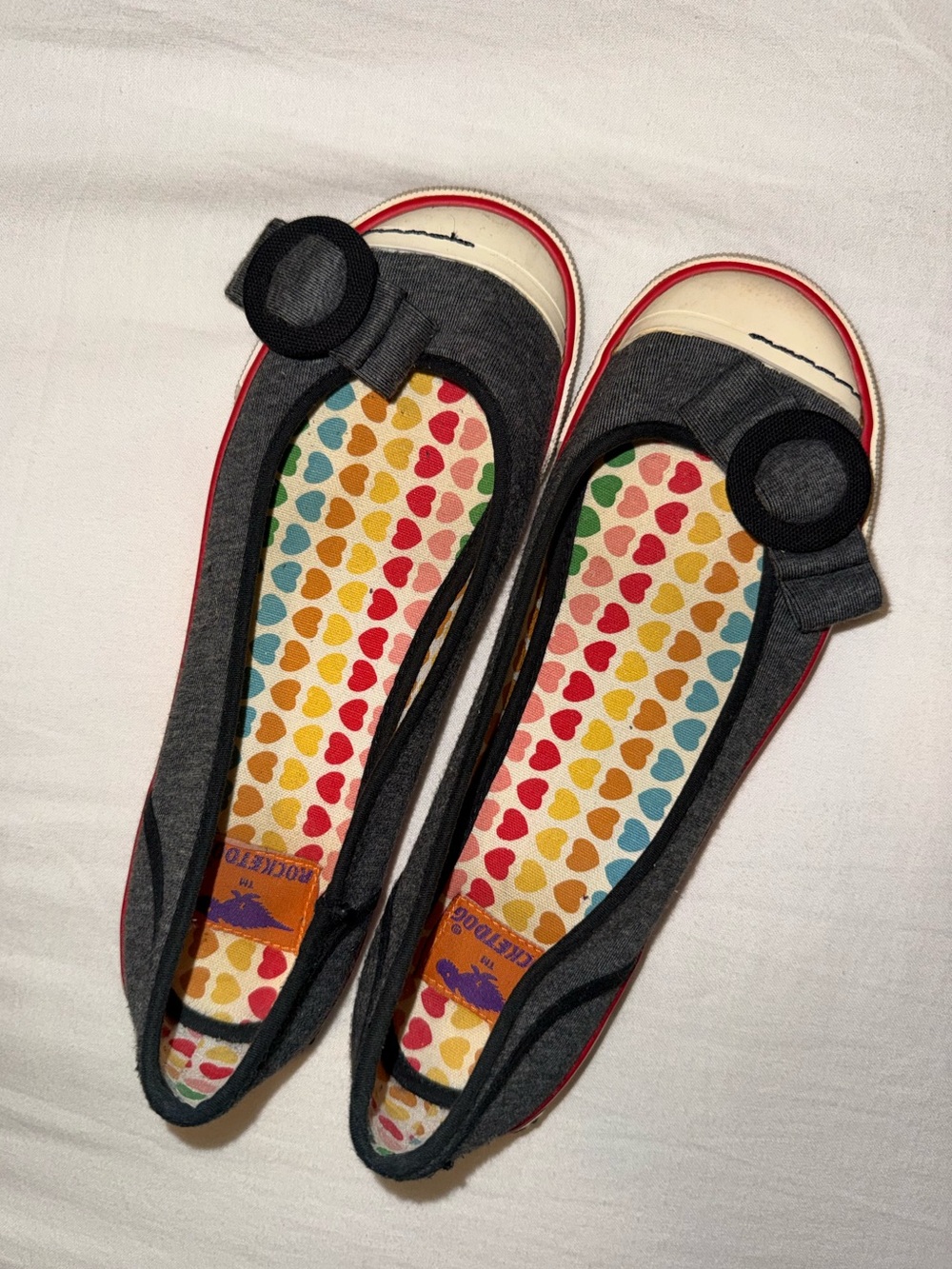 Y2K Rocket Dog Grey Ballet Flats